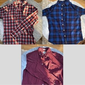 Boys Long sleeve button downs